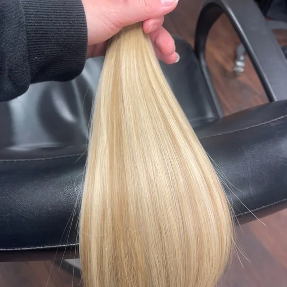 EBM ENVY Collection - Light Blonde Nano Hair Extensions - Dimensional blonde-NEW - Picture 7 of 9